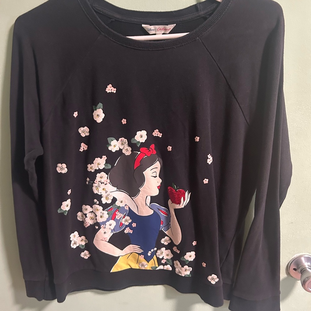 Cath Kidston Black Snow White Sweatshirt -